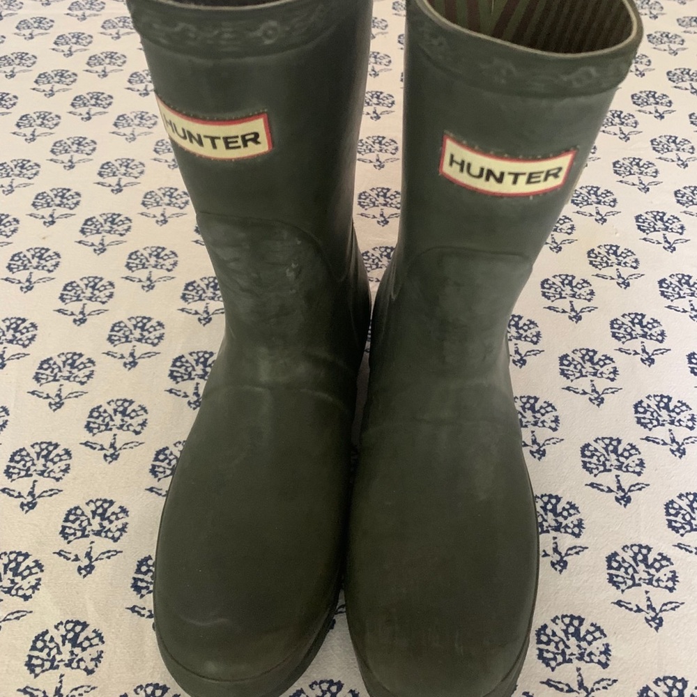 Hunter Men’s 7, Women’s 9 Original Short Rain Boot
